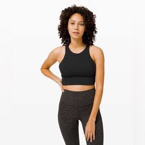 VEUC Lululemon Free To Be Serene Bra High Neck Long Line